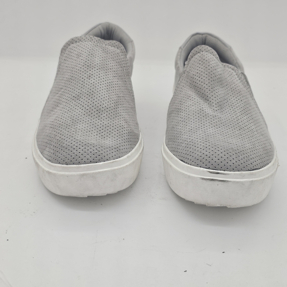 Dr. Scholl's Nova Slip-On Microfiber Sneakers Gray Size 9.5 - Picture 4 of 12